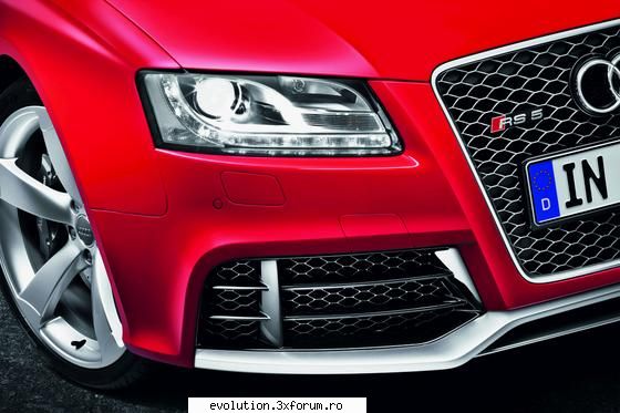 audi rs5 este modelul cu care toata suflarea audi se poate m�ndri, 450 cp şi superioare