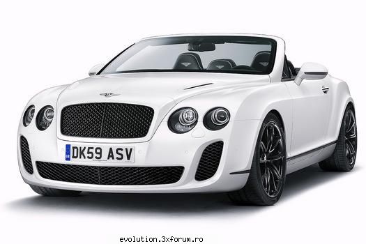 bentley ne va prezenta la geneva cea mai cu patru locuri din lume şi şi cel mai rapid